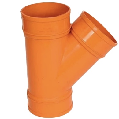 PVC WYE 4 O.