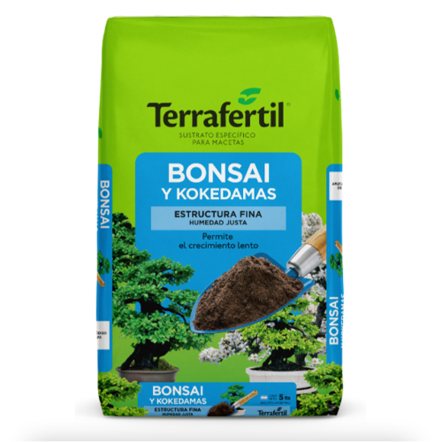 Terrafertil Bonsai y Kokedama 5L