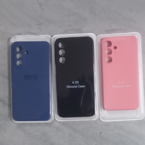 S23 ULTRA SAM CLEAR SILICONE PHONE CASE