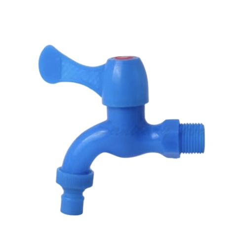 PVC FAUCET BLUE