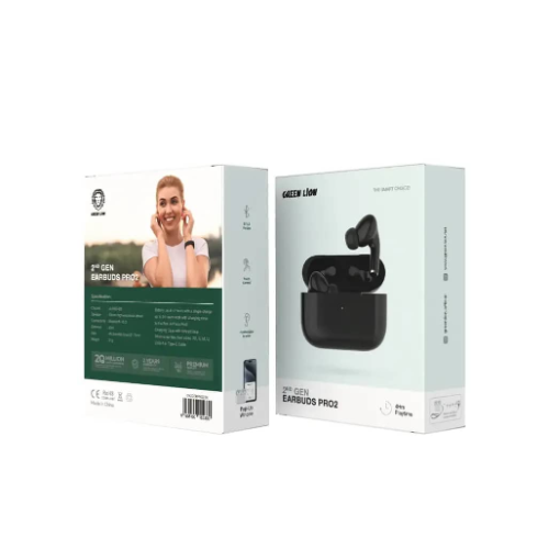 GN2DERPRO2BK GREEN LION 2ND GEN EARBUDS PRO2