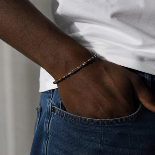 Brown beads bracelet