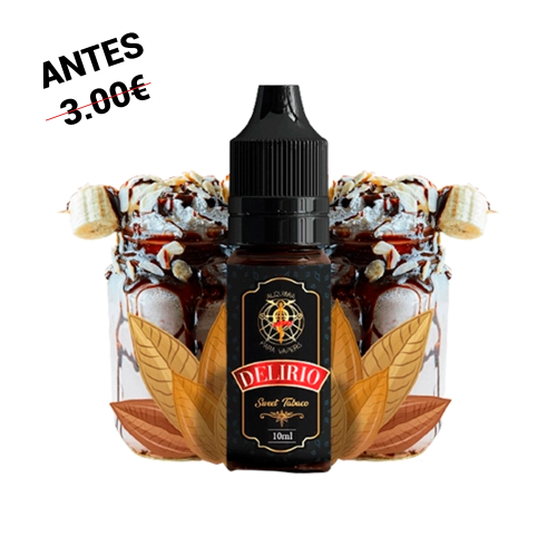 Delirio 10ml - Alquimia para Vapers Sales de Nicotina