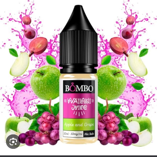 Apple and Grape 10ml - Nic Salts Bombo Wailani Juice