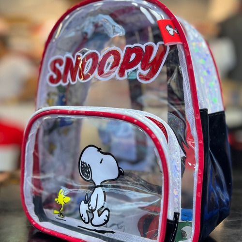Maleta Transparente Snoopy