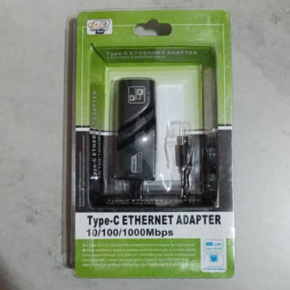 TYPE-C TO ETHERNET ADAPTER 10/100/1000MBPS