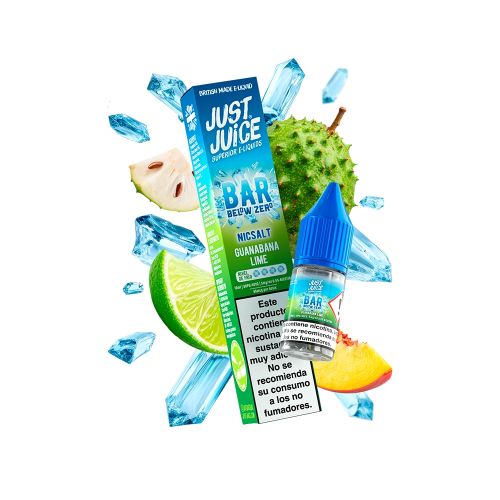 Guanabana and Lime​​​​​​​ 10ml - Just Juice Below Zero Salts