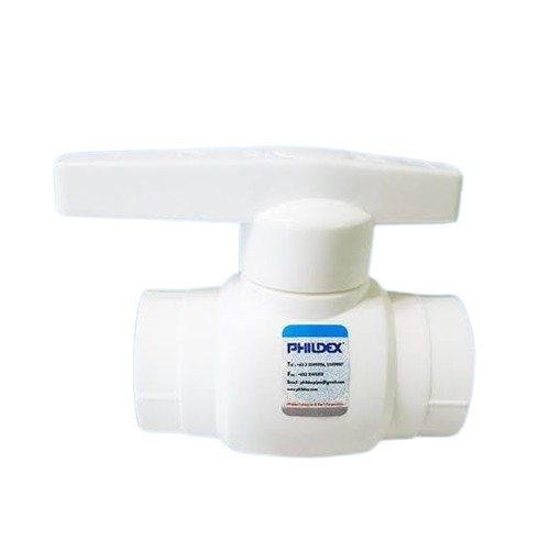 PHILDEX PLASTIC BALL VALVE 1/2