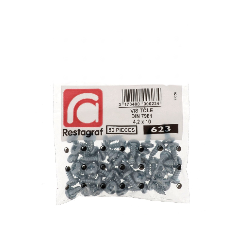 PAN HEAD SCREW 1/2 PACK