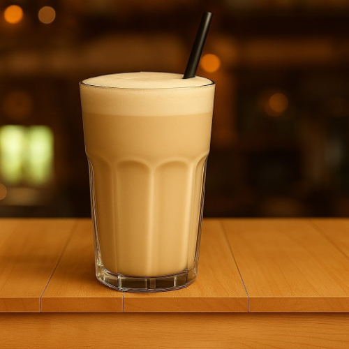 Fresh Pine Gum Milkshake With Pistachio
