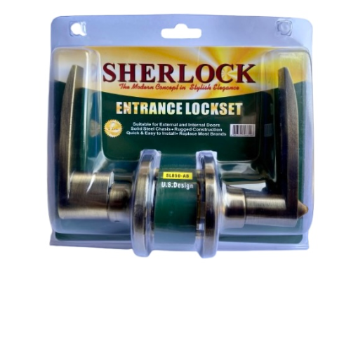 SHERLOCK DOORKNOB LEVER 850 AB