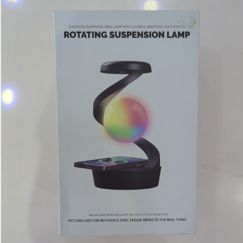 ROTATING SUSPENSION LAMP WITH WIRELESS  CHARGER