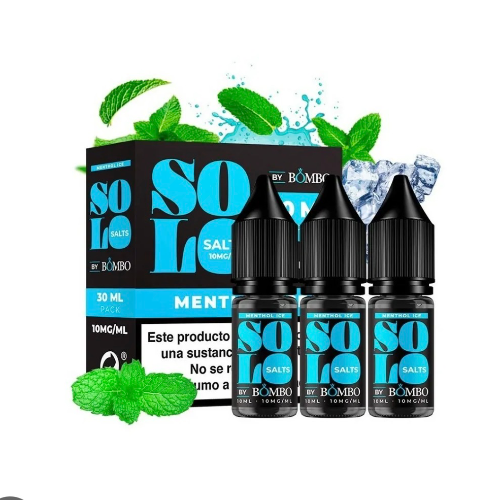 Blue 3x10ml - Solo Salts by Bombo