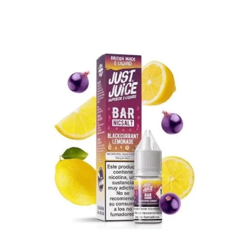 Blackcurrant Lemonade 10ml - Just Juice Bar Salts