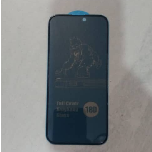 IPHONE 16 PRO MAX 18D BUMPER PRIVACY FULL GLUE TEMPERED GLASS