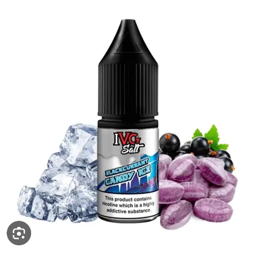 Blackcurrant Candy Ice 10ml - IVG Salt