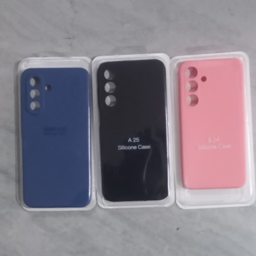 A24 SAM CLEAR SILICONE PHONE CASE