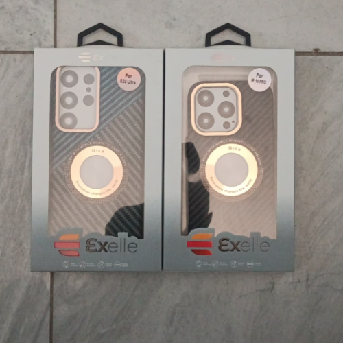 S22 ULTRA SAM EXELLE CARBON FIBER-PATTERN CASE