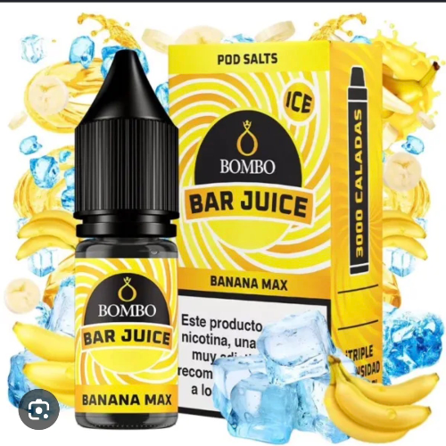 Banana Max Ice 10ml - Bar Juice by Bombo