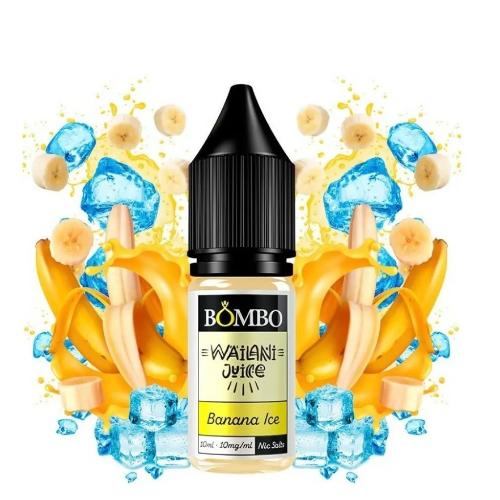 Banana Ice 10ml - Nic Salts Bombo Wailani Juice