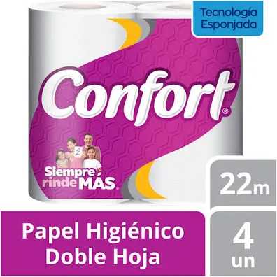 Confort 22 mts x4