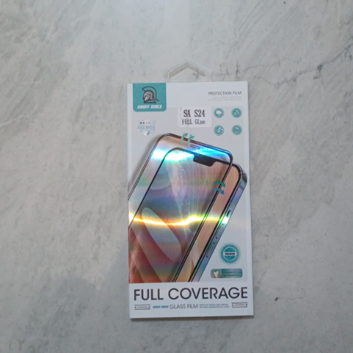 S24 SAM FULL COVERAGE KNIGHT SHIELD GLASS FILM