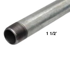 G.I PIPE 1 1/2 (S40) TRI-R
