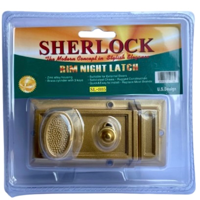 SHERLOCK 805 NIGHT LATCH