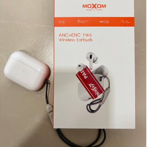 LX-TW803 MOXOM ANC+ENC TWS WIRELESS EARBUDS