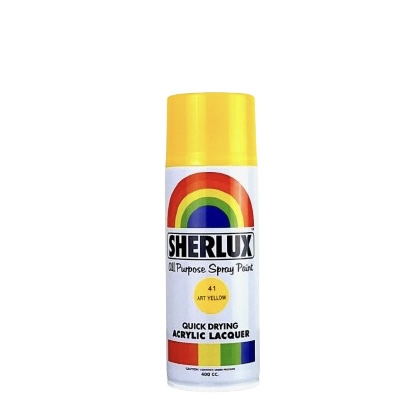 SPRAY PAINT A. YELLOW