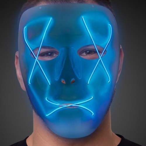 Blue Wire Mask