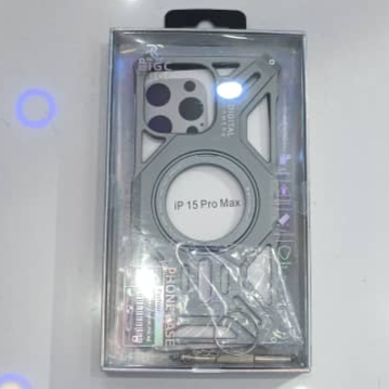 IPHONE 15 PROMAX BIG C TANK METAL CASE WITH MAGSAFE
