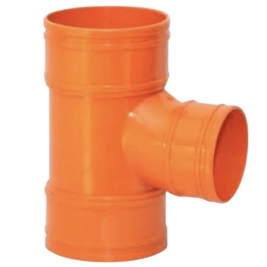 PVC TEE 4X4 O.