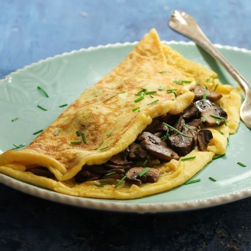Mushroom Omelette