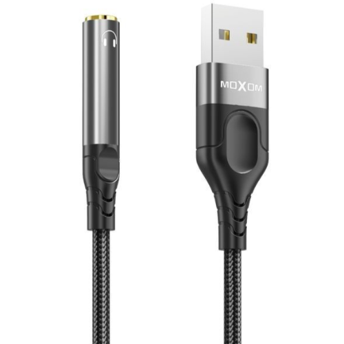 LX-AX814 MOXOM USB - A TO 3,5MM AUDIO CABLE