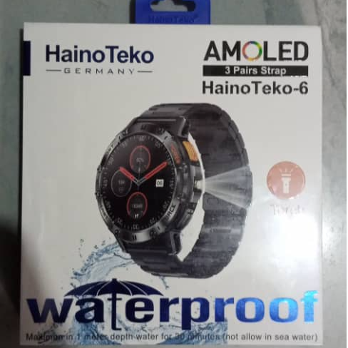 HAINO TEKO-6 WATERPROOF 3 PAIRS STRAP WATCH