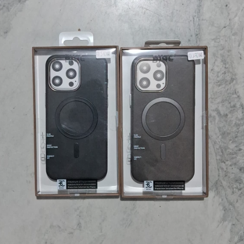 IPHONE 12 PRO MAX BIG C *SILICONE* MAGSAFE LEATHER CASE