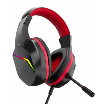 Auricular Gamer Luz Led + cable