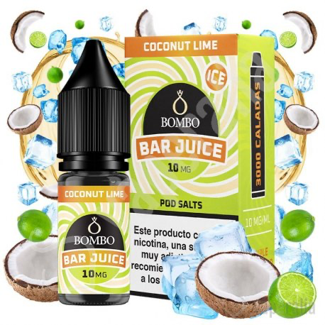 Coconut Lime Ice 10ml - Bar Juice by Bombo
