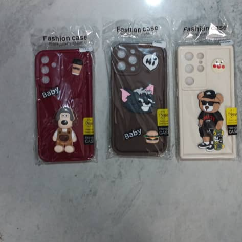 S21 ULTRA SAM RUBBER CARTOON FASHION CASE