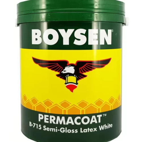 BOYSEN SEMI-GLOSS LATEX WHITE GAL