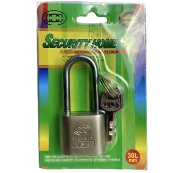 SECURITY LONG PADLOCK 40MM