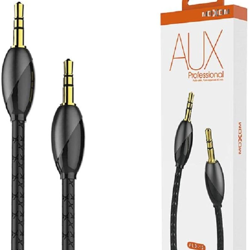AUX-12 MOXOM AUDIO CABLE PURE COPPER WIRE 3.5MM