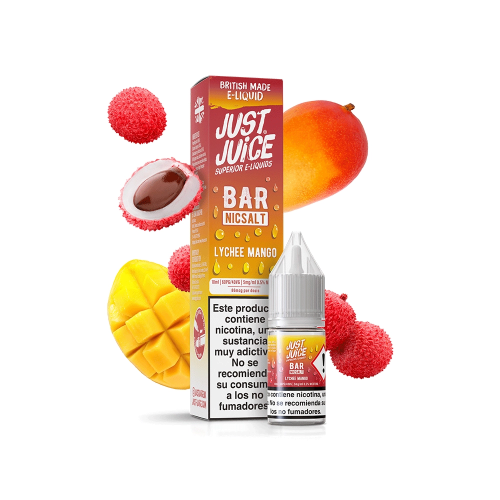 Lychee Mango 10ml - Just Juice Bar Salts