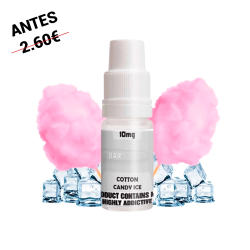 Cotton Candy Ice 10ml - Bar Nic Salts