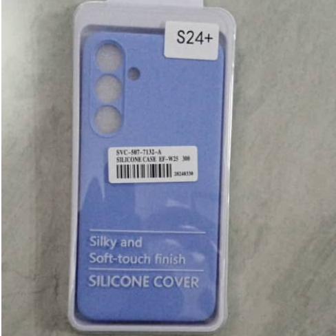 SAM S24+ SILKY AND SOFT-TOUCH FINISH SILICONE COVER
