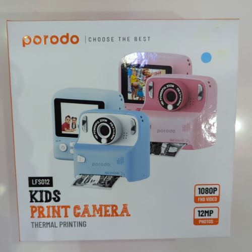 PD-LFST012-BU PORODO 12MP KIDS PRINT CAMERA