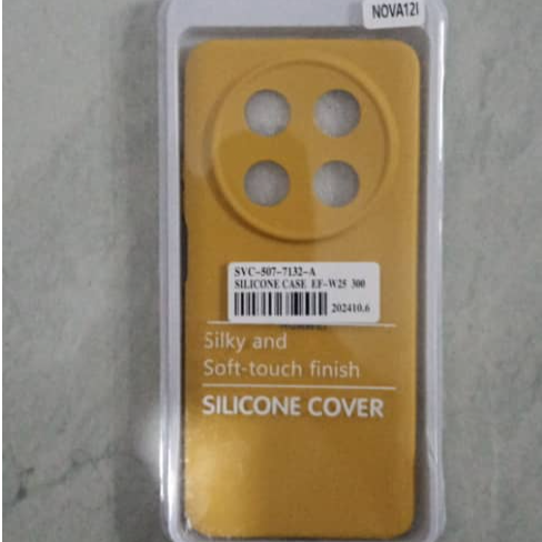 HUAWEI NOVA 12i SILKY AND SOFT-TOUCH FINISH SILICONE COVER