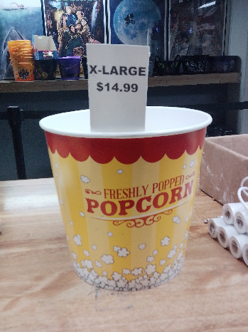 X Large Popcorn