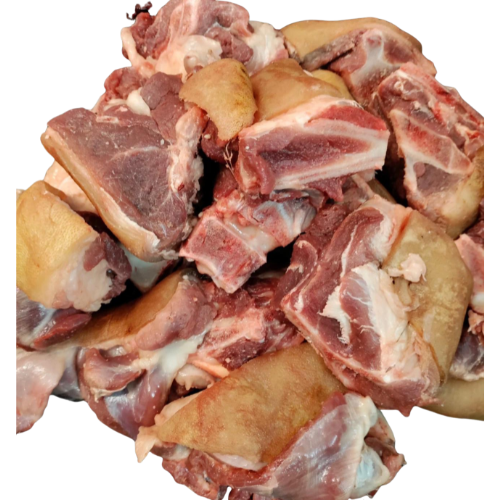 Goat Meat with Skin